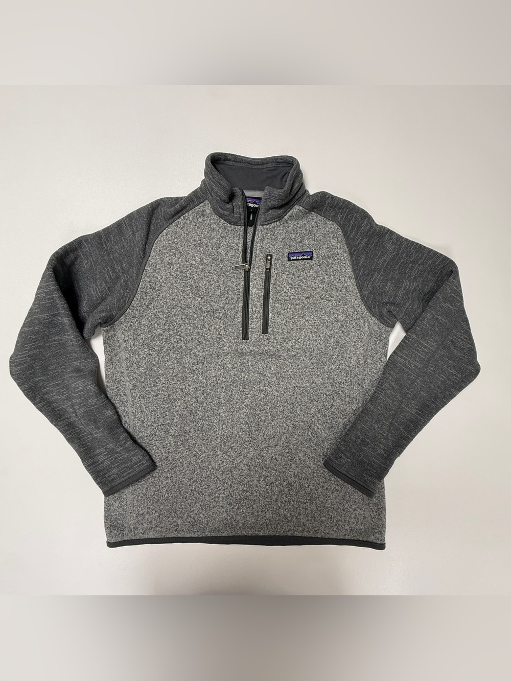 Patagonia Men’s better sweater 1/4 zip size L